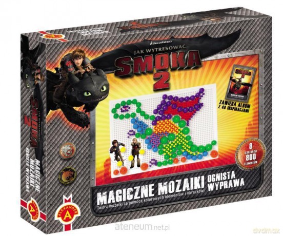 Jak wytresować smoka 2 Magiczne mozaiki 800 ALEX [GRA]