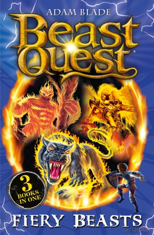 Beast Quest bind-up: Fiery Beasts - Adam Blade [KSIĄŻKA]