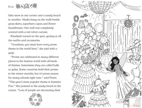 Preeti the Prom Fairy (Rainbow Magic) - Daisy Meadows [KSIĄŻKA]