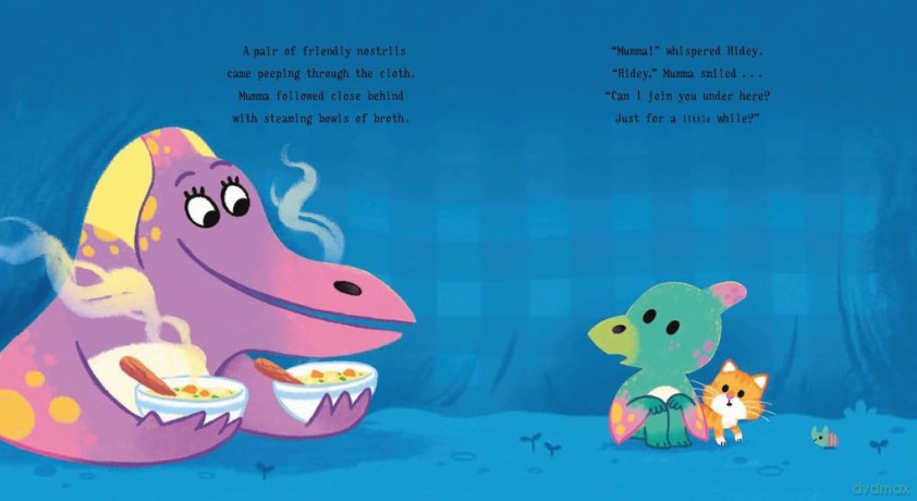The Hideysaurus: A DinoFeelings Book - Rachel Bright [KSIĄŻKA]