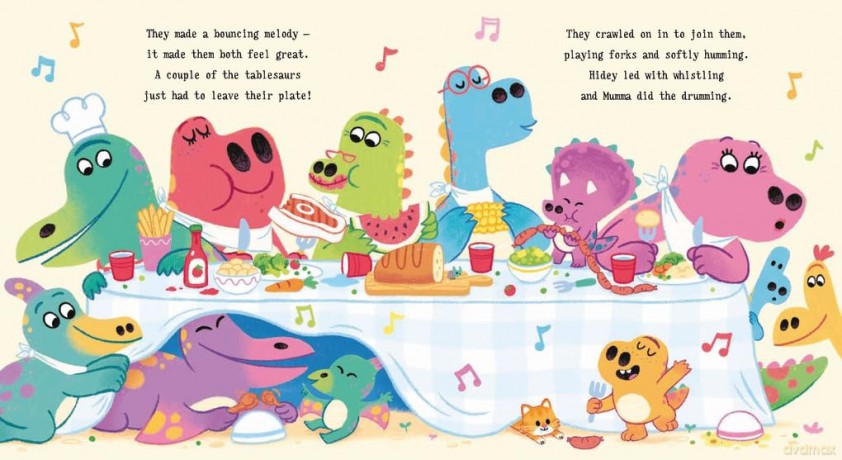 The Hideysaurus: A DinoFeelings Book - Rachel Bright [KSIĄŻKA]