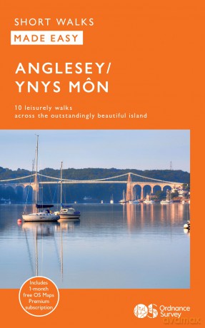 Anglesey (Ynys Môn) Short Walks Made Easy | Ordnance Survey | 10 Accessible Walks For Everybody | Guidebook | Wales | Walks | Adventure: 10 Leisurely Walks (OS Short Walks Made Easy) - Ordnance Survey [KSIĄŻKA]