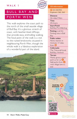 Anglesey (Ynys Môn) Short Walks Made Easy | Ordnance Survey | 10 Accessible Walks For Everybody | Guidebook | Wales | Walks | Adventure: 10 Leisurely Walks (OS Short Walks Made Easy) - Ordnance Survey [KSIĄŻKA]