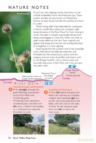 Bakewell and Dovedale Short Walks Made Easy | Ordnance Survey | 10 Accessible Walks For Everyone | Guidebook | Peak District | England |Walks | Adventure: 10 Leisurely Walks (OS Short Walks Made Easy) - Ordnance Survey [KSIĄŻKA]
