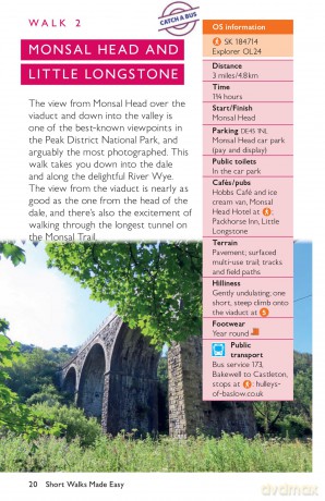 Bakewell and Dovedale Short Walks Made Easy | Ordnance Survey | 10 Accessible Walks For Everyone | Guidebook | Peak District | England |Walks | Adventure: 10 Leisurely Walks (OS Short Walks Made Easy) - Ordnance Survey [KSIĄŻKA]