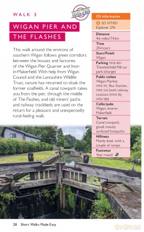 Greater Manchester Short Walks Made Easy | Ordnance Survey | 10 Accessible Walks For Everybody | Guidebook | England | Walks | Urban | Adventure: 10 Leisurely Walks (OS Short Walks Made Easy) - Ordnance Survey [KSIĄŻKA]