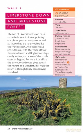 Isle of Wight Short Walks Made Easy | Ordnance Survey | 10 Accessible Walks For Everybody | Guidebook | England | Walks | Adventure: 10 Leisurely Walks (OS Short Walks Made Easy) - Ordnance Survey [KSIĄŻKA]