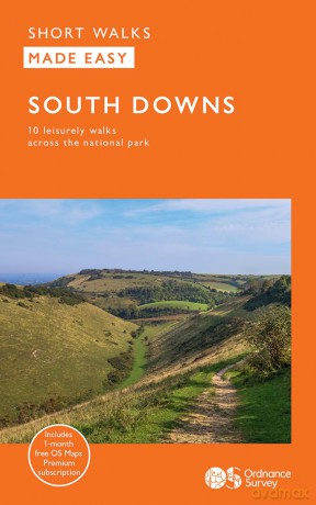 South Downs Short Walks Made Easy | Ordnance Survey | 10 Accessible Walks For Everybody | Guidebook | National Park | England | Walks | Adventure: 10 Leisurely Walks (OS Short Walks Made Easy) - Ordnance Survey [KSIĄŻKA]
