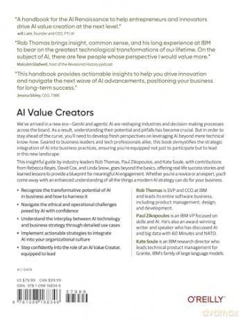 AI Value Creators: Beyond the Generative AI User Mindset - Dario Gil [KSIĄŻKA]