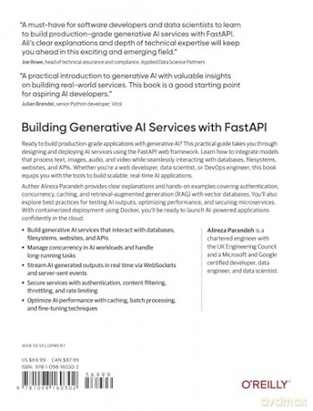 Building Generative AI Services with Fastapi: A Practical Approach to Developing Context Rich Generative AI Applications - Ali Parandeh [KSIĄŻKA]
