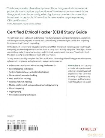 Certified Ethical Hacker (Ceh) Study Guide: In-Depth Guidance and Practice - Matt Walker [KSIĄŻKA]