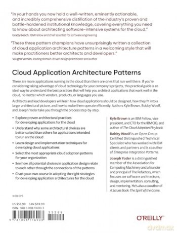 Cloud Application Architecture Patterns: Designing, Building, and Modernizing for the Cloud - Bobby Woolf [KSIĄŻKA]