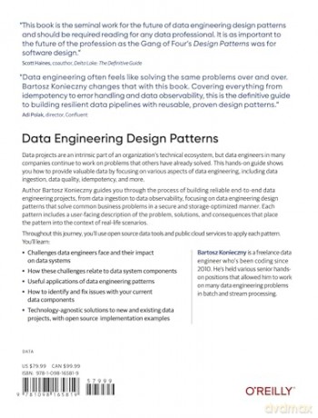 Data Engineering Design Patterns: Recipes for Solving the Most Common Data Engineering Problems - Bartosz Konieczny [KSIĄŻKA]