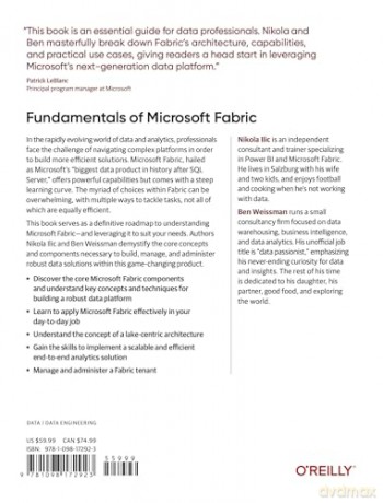 Fundamentals of Microsoft Fabric: Designing End-To-End Analytics Solutions - Nikola ILIC [KSIĄŻKA]