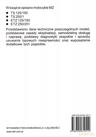 Jeżdżę motocyklem MZ [KSIĄŻKA]