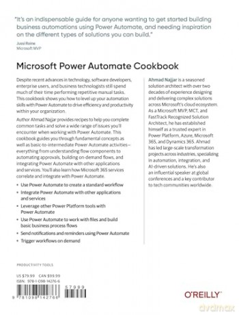 Microsoft Power Automate Cookbook: Automating Business Processes Easily, Intuitively, and Quickly - Ahmad Najjar [KSIĄŻKA]