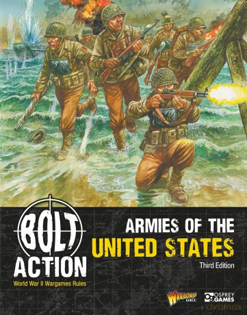 Bolt Action: Armies of the United States: Third Edition - Warlord Games [KSIĄŻKA]