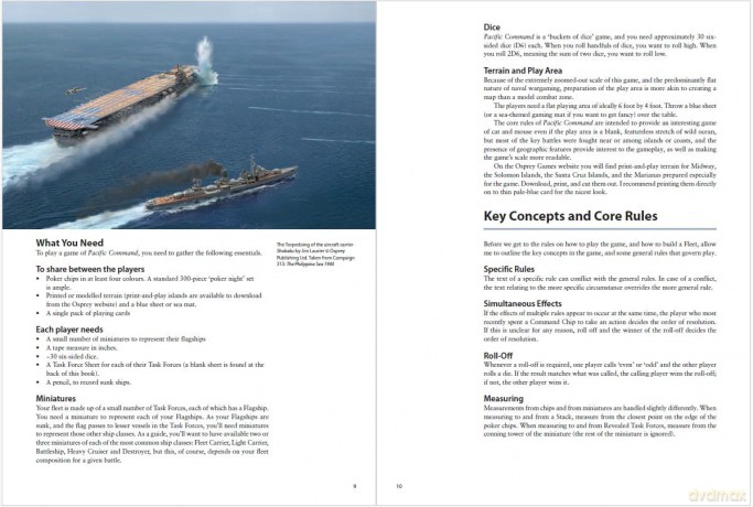 Pacific Command: Wargaming WWII Aircraft Carrier Battles: 34 (Osprey Wargames) - Mike Hutchinson [KSIĄŻKA]