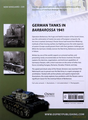 German Tanks in Barbarossa 1941: 339 (New Vanguard) - Steven J. Zaloga [KSIĄŻKA]