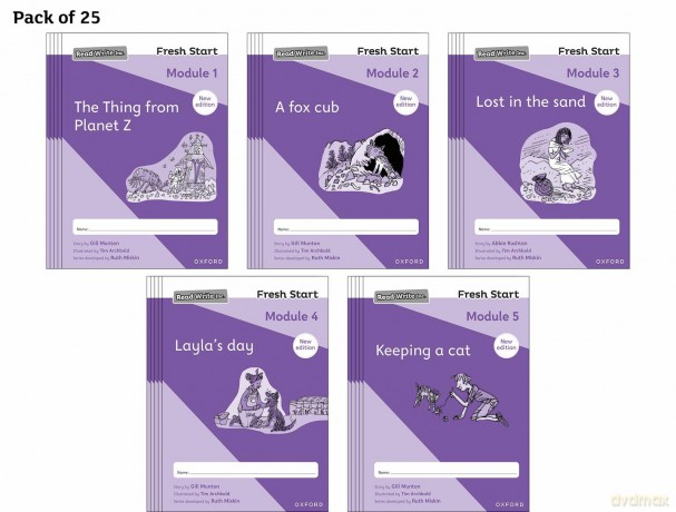 2024 Modules 1-5 - Pack of 25 (Read Write Inc. Fresh Start: 2024 Edition) - Gill Munton [KSIĄŻKA]