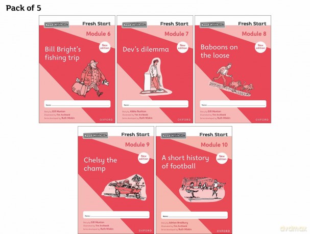 2024 Modules 6-10 - Pack of 5 (Read Write Inc. Fresh Start: 2024 Edition) - Gill Munton [KSIĄŻKA]
