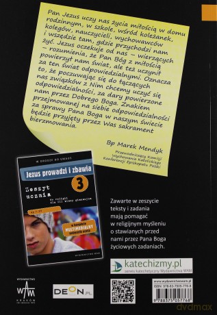 Katechizm GIM 3 Jezus prowadzi i zbawia NPP w.2014 WAM [KSIĄŻKA]