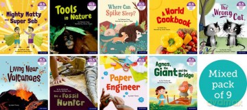 Essential Letters and Sounds: Essential Phonic Readers: Oxford Reading Level 6: Mixed Pack of 9 [KSIĄŻKA]