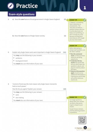GCSE Edexcel History: Anglo-Saxon and Norman England, c1060-88 Complete Revision and Practice (Exams from 2026) (Oxford Revise: History) - Aaron Wilkes [KSIĄŻKA]