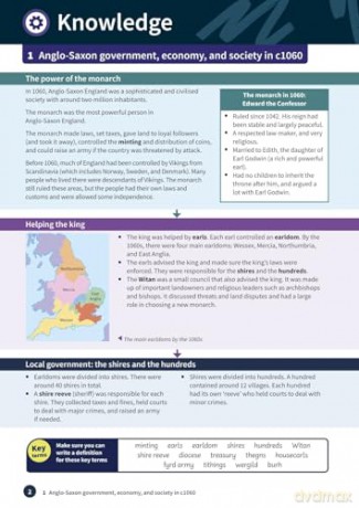 GCSE Edexcel History: Anglo-Saxon and Norman England, c1060-88 Complete Revision and Practice (Exams from 2026) (Oxford Revise: History) - Aaron Wilkes [KSIĄŻKA]