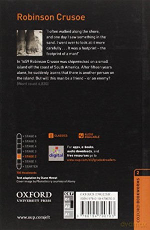 Oxford Bookworms Library: Level 2:: Robinson Crusoe (Oxford Bookworms ELT) - Daniel Defoe [KSIĄŻKA]