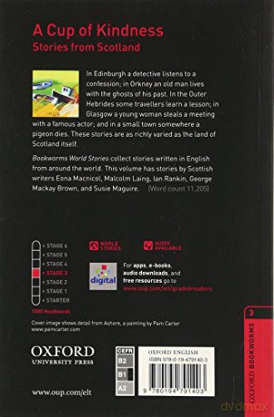 Oxford Bookworms Library: Level 3:: A Cup of Kindness: Stories from Scotland: Level 3: 1000-Word Vocabulary (Oxford Bookworms ELT) - Jennifer Bassett [KSIĄŻKA]