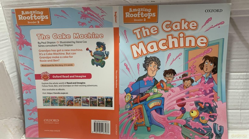 Oxford Read and Imagine: Beginner: The Cake Machine - Paul Shipton [KSIĄŻKA]