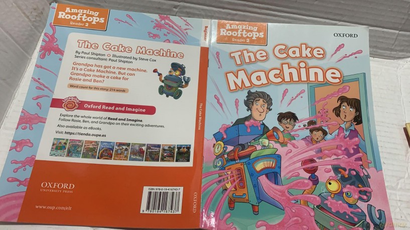 Oxford Read and Imagine: Beginner: The Cake Machine - Paul Shipton [KSIĄŻKA]