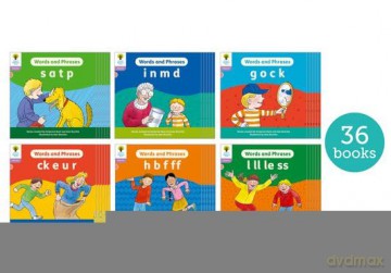 Oxford Reading Tree: Floppy's Phonics Decoding Practice: Oxford Level 1+: Class Pack of 36 - Roderick Hunt [KSIĄŻKA]