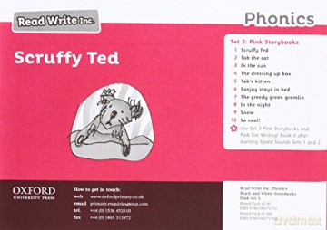 Read Write Inc. Phonics: Black and White Pink Set 3 Storybooks Pack of 100 - Gill Munton [KSIĄŻKA]