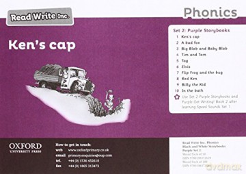 Read Write Inc. Phonics: Black and White Purple Set 2 Storybooks Pack of 100 - Gill Munton [KSIĄŻKA]