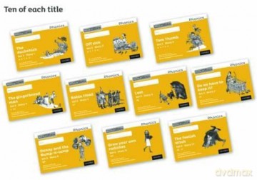 Read Write Inc. Phonics: Black and White Yellow Set 5 Storybooks Pack of 100 - Gill Munton [KSIĄŻKA]