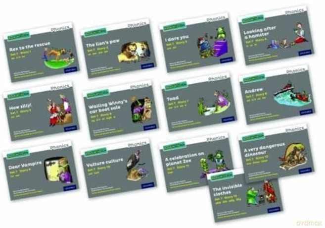 Read Write Inc. Phonics: Grey Set 7 Storybooks Mixed Pack of 13 - Gill Munton [KSIĄŻKA]