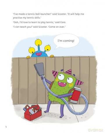 Stories for Maths: KS1: Monster Tennis (Place value (within 50)) - Laura Baker [KSIĄŻKA]