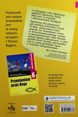 Katechizm SP 6 Przemienieni przez Boga w.2014 WAM [KSIĄŻKA]