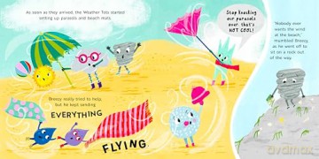 Weather Tots: Breezy's Beach Day - Caroline Crowe [KSIĄŻKA]