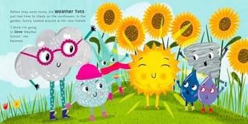 Weather Tots: Sunny Starts School - Caroline Crowe [KSIĄŻKA]