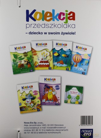 Kolekcja przedszkolaka - czterolatki. Pakiet NE [KSIĄŻKA]