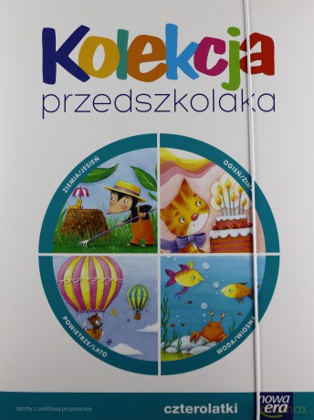 Kolekcja przedszkolaka - czterolatki. Pakiet NE [KSIĄŻKA]