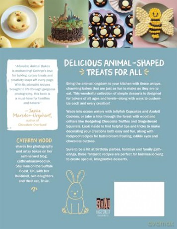 Adorable Animal Bakes: 60 Cute Creations to Make with Your Family - Cathryn Wood [KSIĄŻKA]