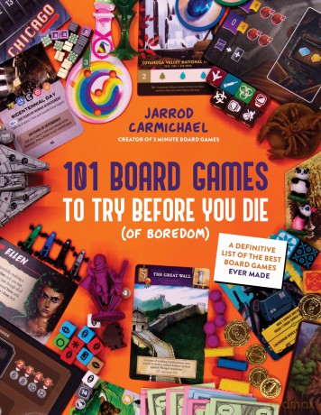 101 Board Games to Try Before You Die (Of Boredom): The Most Definitive Board Games Ever Made: A Definitive List of the Best Board Games Ever Made - Jarrod Carmichael [KSIĄŻKA]