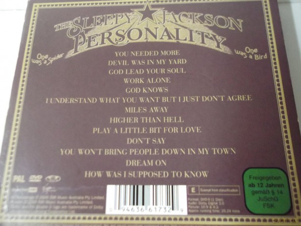The Sleepy Jackson: Personality [CD]+[DVD]
