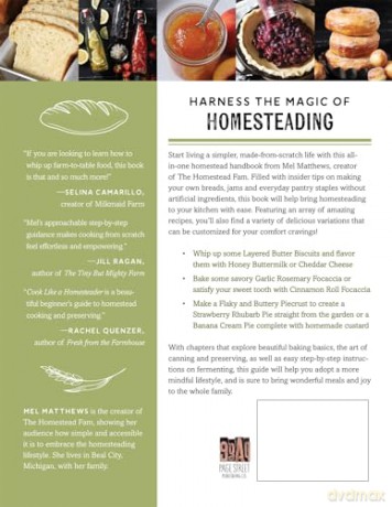 Cook Like a Homesteader: A Collection of Delicious, Nourishing From-Scratch Recipes - Mel Matthews [KSIĄŻKA]