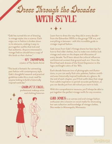 How to Dress Vintage: Re-Create the Most Iconic Looks of the 20th Century - Gabi Jones [KSIĄŻKA]