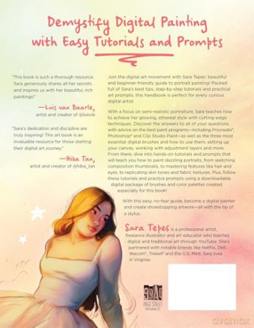 The Beginner's Guide to Digital Painting: Create Stunning Works of Art in Procreate and Photoshop - Sara Tepes [KSIĄŻKA]